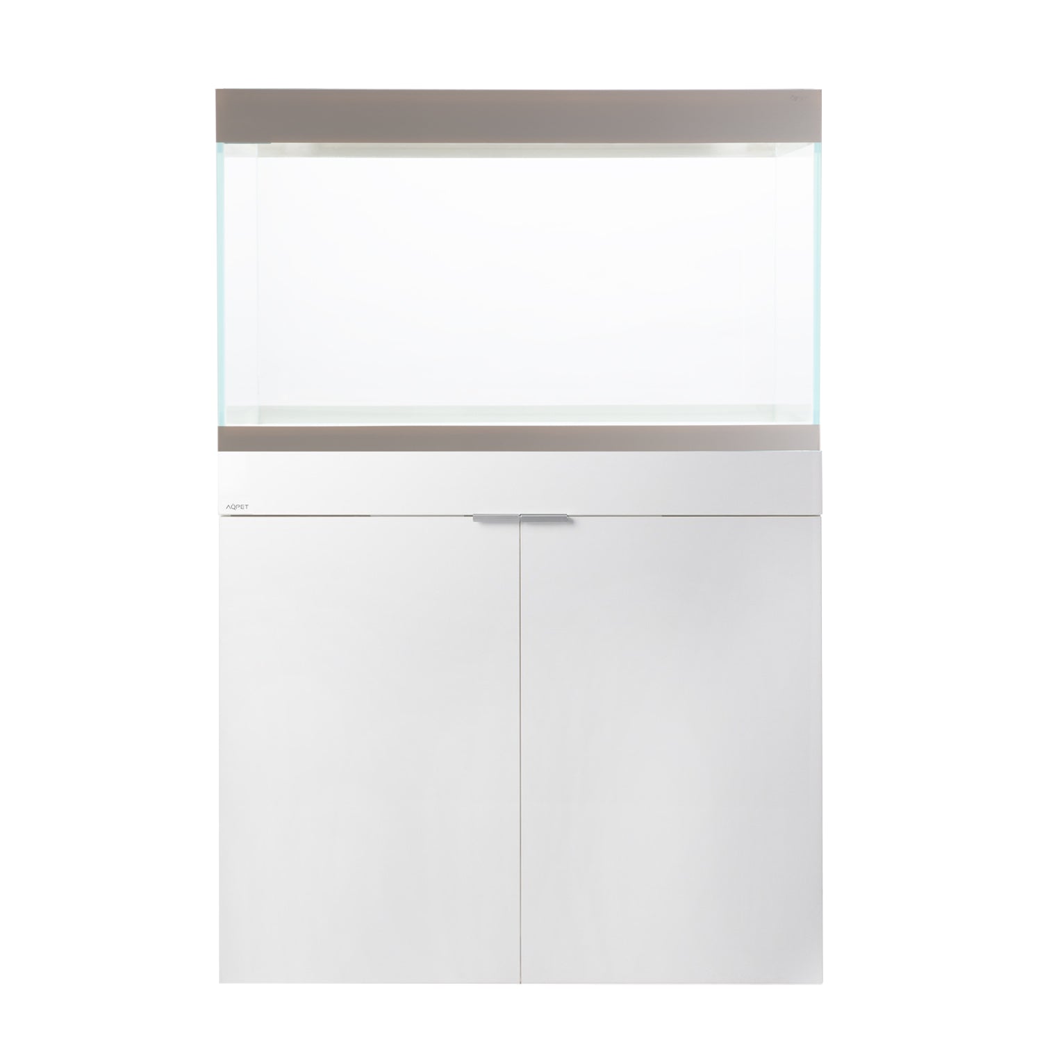 AQPet Riverium Plus Acquario In Vetro Extrachiaro Con Luce Led, Filtro Esterno E Supporto - 90X50X55