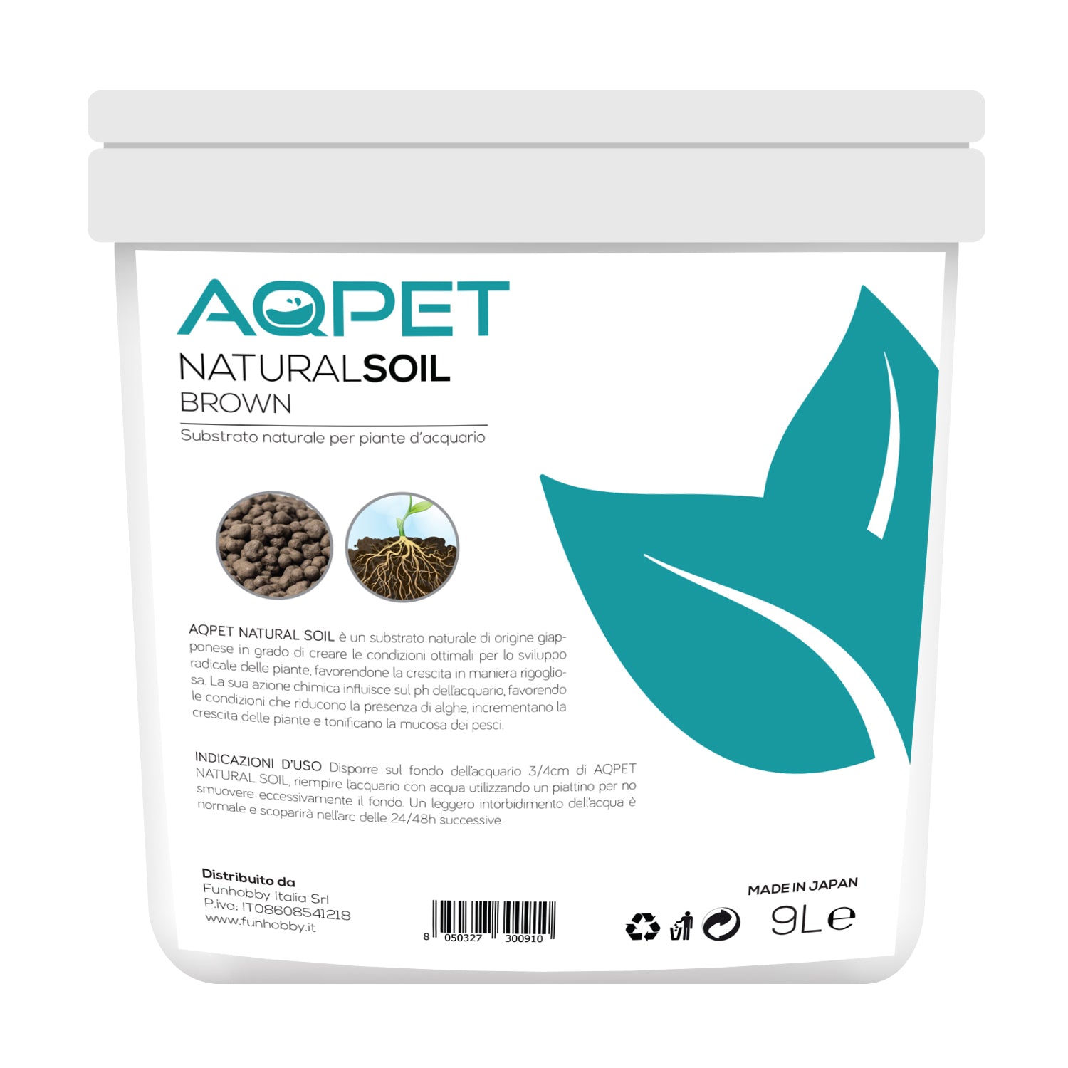 AQPet Natural Soil Fondo Brown