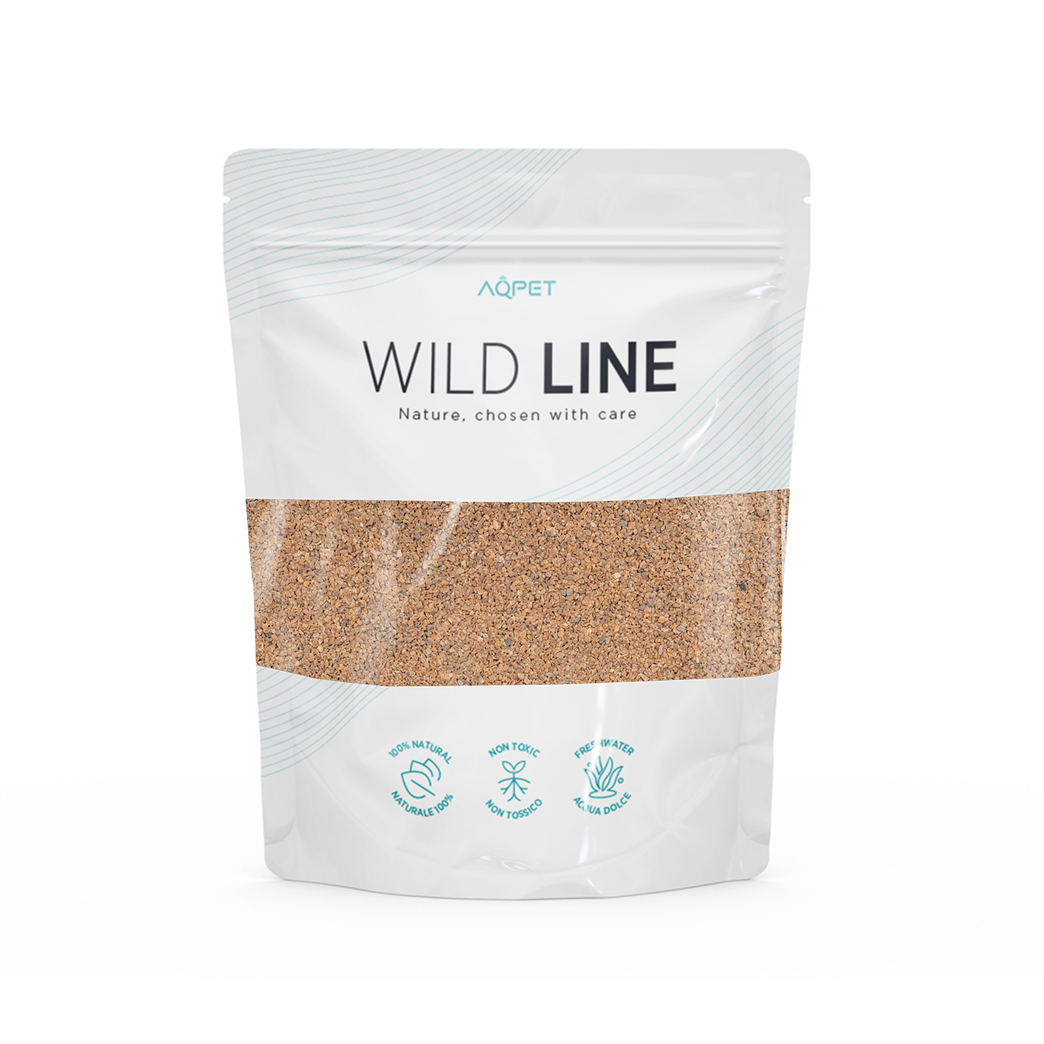 AQPet Wild Sand Sabbia Naturale 5 Kg - Rose Velvet